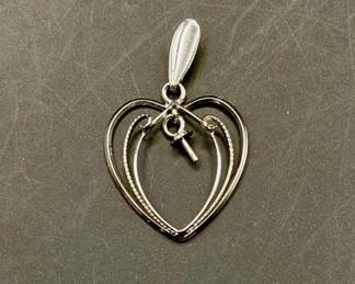Silver Heart Pendant