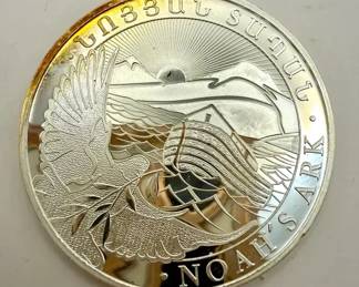 1 oz .999 Silver 2023 Armenia 500 Dram Noah’s Ark Coin