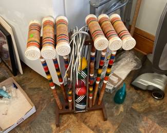 Croquet set