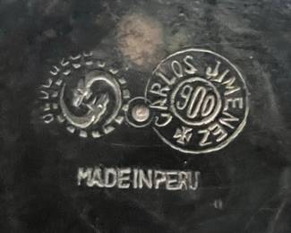 Carlos Jimenez 90% Silver Hammered Bowl