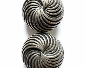 Vintage Swirl Design Earrings