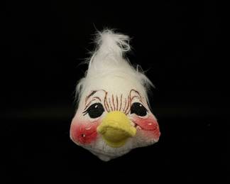 Vintage Annalee Mobilitee "Crazy Chick" Plush Ornament