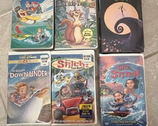 Disney Animated Classic VHS Collection