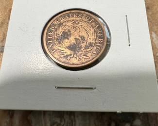 United States 2 Cent Piece Coin