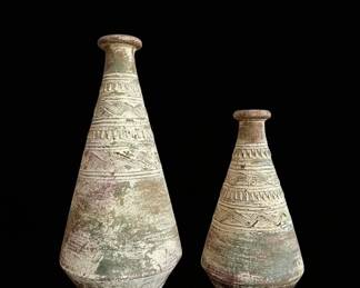 Pair of Mid-Century Italian Ceramic Vases