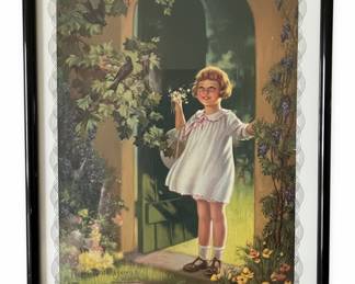 Mabel Rollins Harris "Good Morning" Print