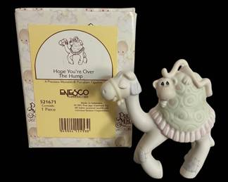 Precious Moments "Hope You're Over The Hump" Porcelain Figurine