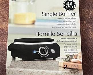 GE Single Burner Hot Plate