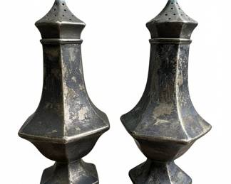 Sterling Silver Salt and Pepper Shakers by Frank M. Whiting