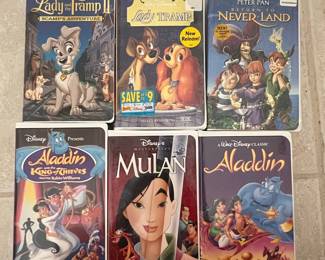 Disney Animated Classic VHS Collection