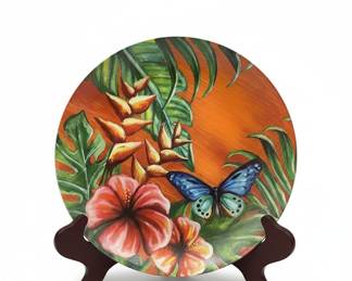 Ashland Coastal Prep "Littoral Chic" Decorative Plate