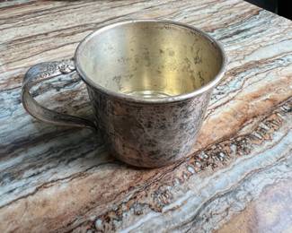 International Sterling "Sanitary Sealed Edge" Baby Cup