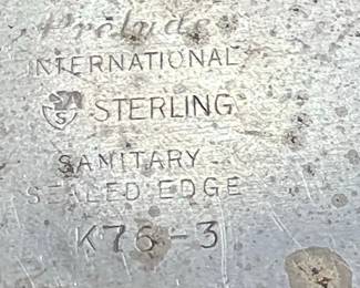 International Sterling "Sanitary Sealed Edge" Baby Cup
