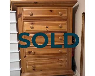 DRESSER SOLD