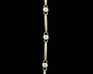 Sterling Silver Cubic Zirconia Tennis Bracelet