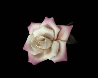 Capodimonte Porcelain Rose