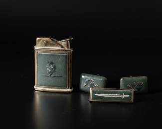 Evans Lighter and Cufflink Set