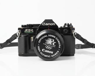 Canon A-1 Official 35mm Camera 1984 Olympic Games Edition