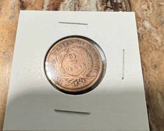 1865 Two-Cent Piece