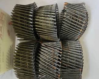 Bostitch 2-1/2" x .131 15° Wire Coil Bright Smooth Shank Nails