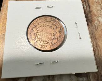 1865 Two-Cent Piece
