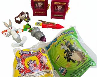 Looney Tunes and Tiny Toon Adventures Wendy's Fast Food Toys