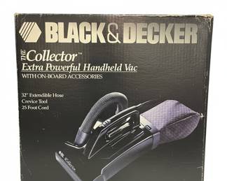 Black & Decker The Collector AC8000 Extra Powerful Handheld Vac