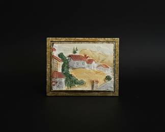 Berger "Italian Village" Souvenir Piece