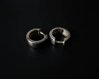 Sterling Silver Hoop Earrings