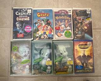 Walt Disney Masterpiece Collection VHS Tapes