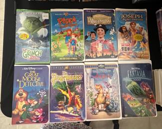Disney Animated Classics VHS Collection