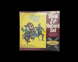 The Wonderful Wizard of Oz Record & Book Set