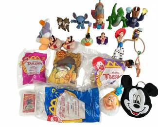 Disney Fast Food Promotional Toys Collection (McDonald's & Burger King)