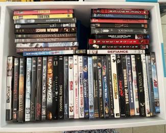 Collection of Assorted DVDs