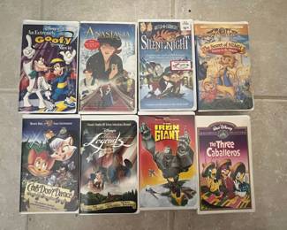 Walt Disney Masterpiece Collection VHS Tapes