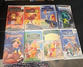 Disney VHS Movie Collection