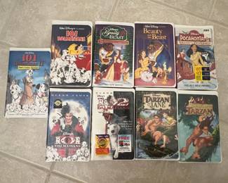 Disney Animated Classic VHS Collection
