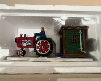 Lemax "Winter Tractor" Village Accessory