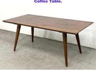 Lot 642 Paul McCobb Planner Group Coffee Table. 