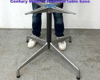 Lot 897 Eames for Herman Miller MidCentury Modern Pedestal table base 