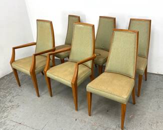 Lot 889 Set 6 Grosfeld House Dining Chairs. 