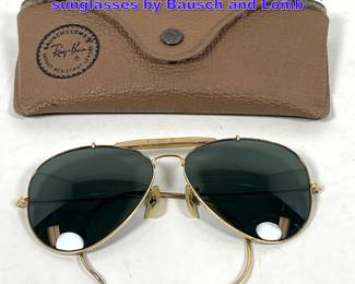 Lot 840 Vintage RayBan Outdoorsman sunglasses by Bausch and Lomb