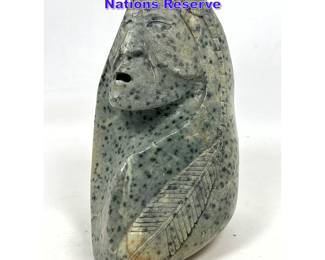 Lot 1094 Irquois Carving From Six Nations Reserve