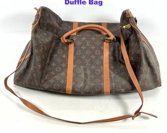 Lot 987 Louis Vuitton, Paris Large Travel Duffle Bag 