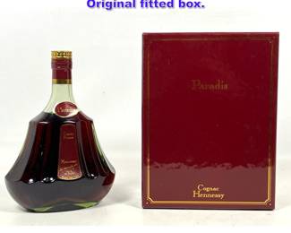 Lot 1175 Hennessy Le Paradis Cognac. Original fitted box. 