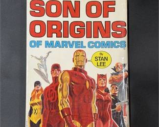 56 1975 Son of Origins of Marvel Comics Book By Stan Lee