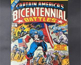 68 1976 Marvel Comics KingSize Treasury Special Captain Americas Bicentennial