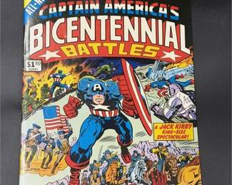 48 1976 Marvel Comics KingSize Treasury Special Captain Americas Bicentennial