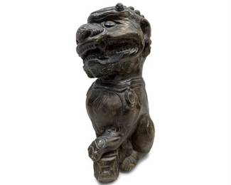 57 Ceramic Chinese Guardian Lion Foo Dog Statue