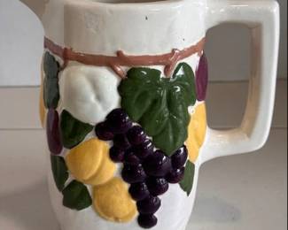 Vintage Garland Ceramics pottery pitcher